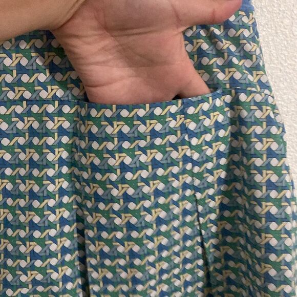 NWT-RLX RALPH LAUREN-WOMEN'S PRINTED PLEATED AIM SKORT 17"- Size Large - Picture 10 of 15